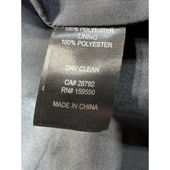 Maison D’Amélie Paris Houndstooth Blazer US 8 Black White Cropped Double Breaste - Picture 6 of 12